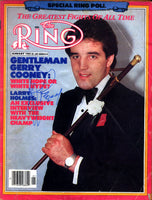 COONEY, GERRY SIGNED BOXING MAGAZINE (THE RING-JANUARY 1981)