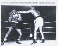 VALDES, NINO-JOHNNY HOLMAN WIRE PHOTO (1957-7TH ROUND)