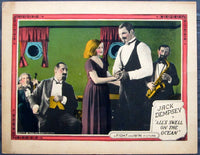 DEMPSEY, JACK MOVIE LOBBY CARD (1924-ALL'S SWELL ON THE OCEAN)