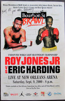 JONES, JR., ROY-ERIC HARDING ON SITE POSTER (SIGNED BY HARDING-2000)