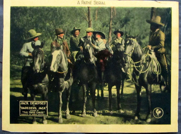 DEMPSEY, JACK MOVIE LOBBY CARD (DAREDEVIL JACK-1920)