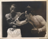 PEP, WILLIE-SANDY SADDLER WIRE PHOTO (1950)