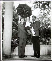 ROBINSON, SUGAR RAY LARGE FORMAT PHOTOGRAPH (1962-BEFORE DOWNES FIGHT)