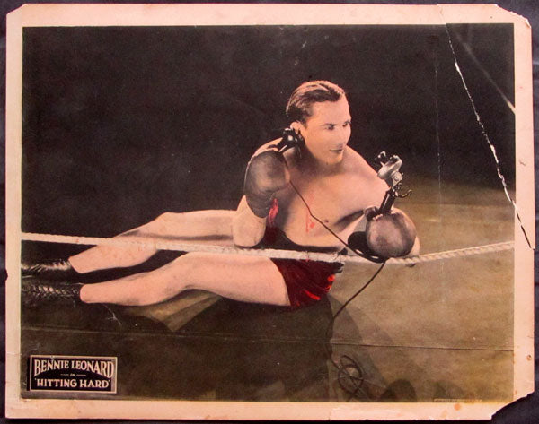 LEONARD, BENNY MOVIE LOBBY CARD (1924-FLYING FISTS)