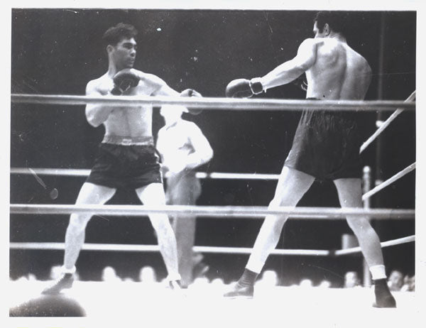 SCHMELING, MAX-MAX BAER WIRE PHOTO (1933)