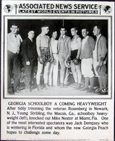 STRIBLING, YOUNG-MIKE NESTOR ASSOCIATED NEWS SERVICE POSTER (1924)