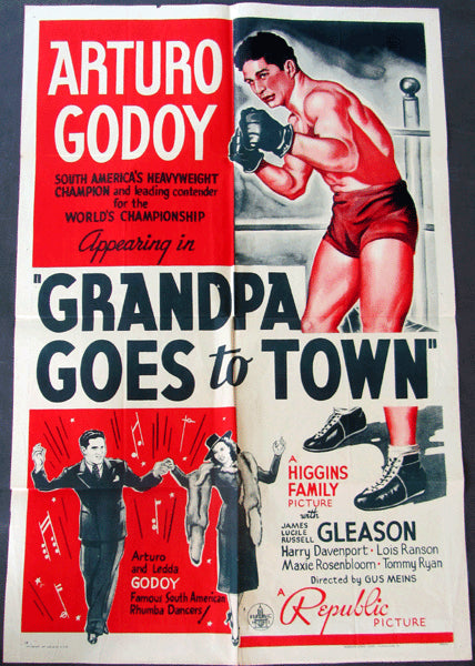 GODOY, ARTURO IN GRANDPA GOES TO TOWN MOVIE POSTER (1940)