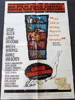 MARCIANO, ROCKY IN COLLEGE CONFIDENTIAL MOVIE POSTER (1960)