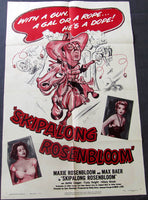 ROSENBLOOM, MAXIE & MAX BAER MOVIE POSTER IN SKIPALONG ROSENBLOOM (1951)