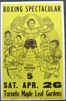 FOREMAN, GEORGE VS. FIVE ON SITE POSTER (1975)