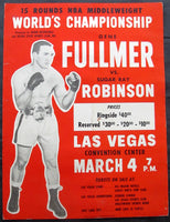 ROBINSON, SUGAR RAY-GENE FULLMER IV ON SITE POSTER (1960)