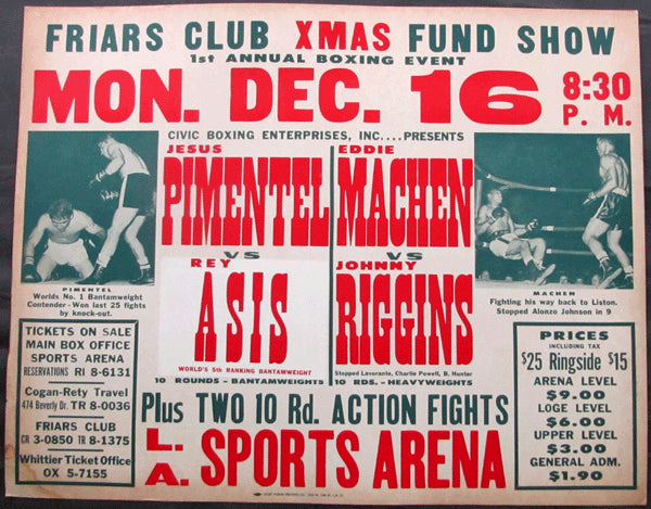 PIMENTAL, JESUS-REY ASIS ON SITE POSTER (1963)