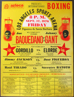 GANT, JOHNNY-JOE BAQUEDANO ON SITE POSTER (1976)