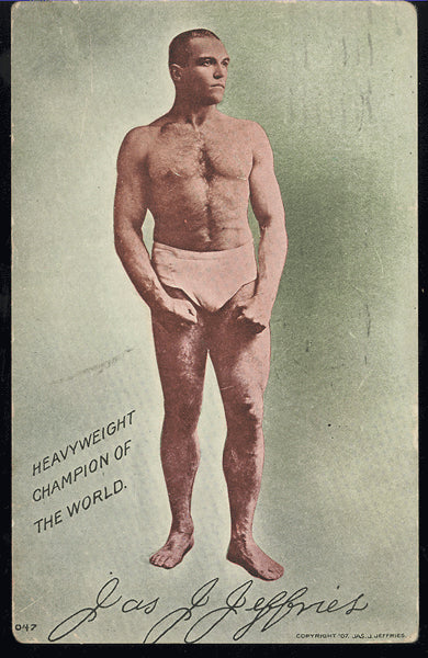 JEFFRIES, JAMES VINTAGE POSTCARD (1907)