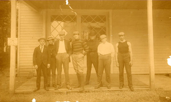 CORBETT, JAMES J. TRAINING CAMP PHOTO (WITH KID LAVIGNE)