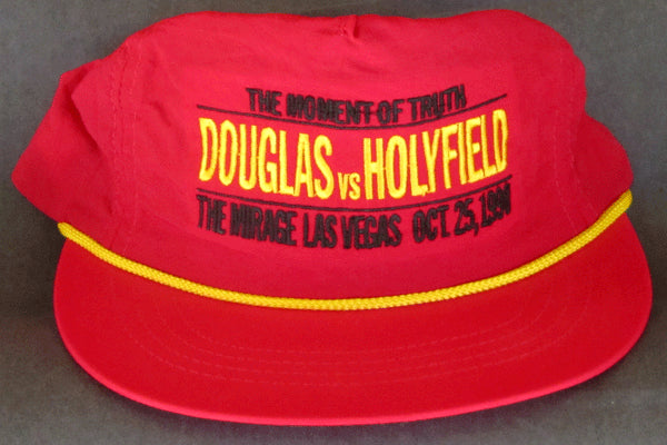 HOLYFIELD, EVANDER-BUSTER DOUGLAS SOUVENIR CAP (1990)