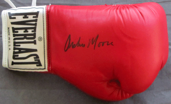 MOORE, ARCHIE SIGNED BOXING GLOVE