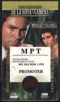DE LA HOYA, OSCAR-YURI BOY CAMPAS CREDENTIAL (2003)