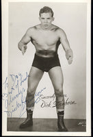 STEINBORN, DICK SIGNED PHOTO (WRESTLER)