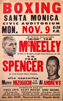 MCNEELEY, TOM-THAD SPENCER ON SITE POSTER (1964)
