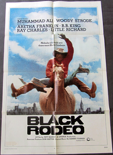 ALI, MUHAMMAD MOVIE POSTER (BLACK RODEO-1972)