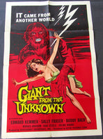 BAER, BUDDY MOVIE POSTER (GIANT FROM THE UNKNOWN-1958)