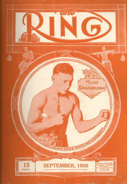 RING MAGAZINE SEPTEMBER 1926