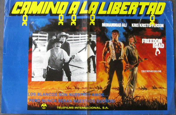 ALI, MUHAMMAD MOVIE POSTER (FREEDOM ROAD-1979)