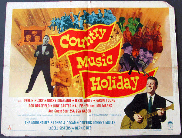 GRAZIANO, ROCKY MOVIE POSTER (COUNTRY MUSIC HOLIDAY-1958)