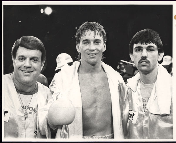 LALONDE, DONNY & TEDDY ATLAS ORIGINAL PHOTO