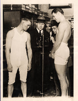 WALKER, MICKEY-JOCK MALONE WIRE PHOTO (WEIGH-IN-1924)