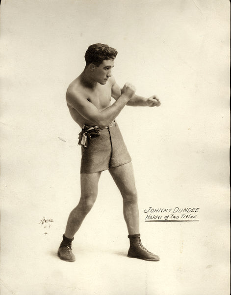 DUNDEE, JOHNNY ANTIQUE PHOTO (1923)