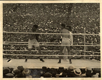 DEMPSEY, JACK-GEORGES CARPENTIER WIRE PHOTO (1921-1ST ROUND)