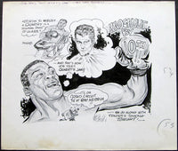 FRAZIER, JOE-JERRY QUARRY I CARTOON ARTWORK (BY PHIL BISSELL)