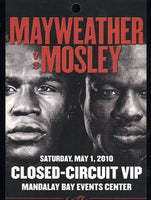 MAYWEATHER, JR., FLOYD_SUGAR SHANE MOSLEY CLOSED CIRCUIT CREDENTIAL (2010)