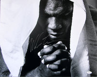 TYSON, MIKE SIGNED LARGE FORMAT PHOTOGRAPH (JSA  AUTHENTICATED)