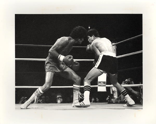 SANCHEZ, SALVADOR-ROCKY GARCIA ORIGINAL PHOTO (1982)