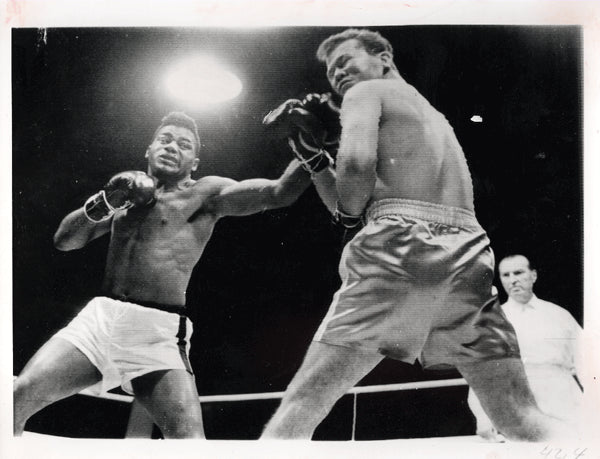PATTERSON, FLOYD-TOD HERRING WIRE PHOTO (1965-1ST ROUND)