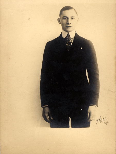 LEONARD, BENNY ANTIQUE PHOTOGRAPH (AS A YOUNG MAN)