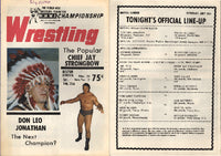 LOUIS, JOE WRESTLING REFEREE PROGRAM (1973)