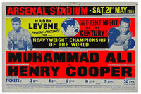 ALI, MUHAMMAD-HENRY COOPER II ON SITE POSTER (1966)