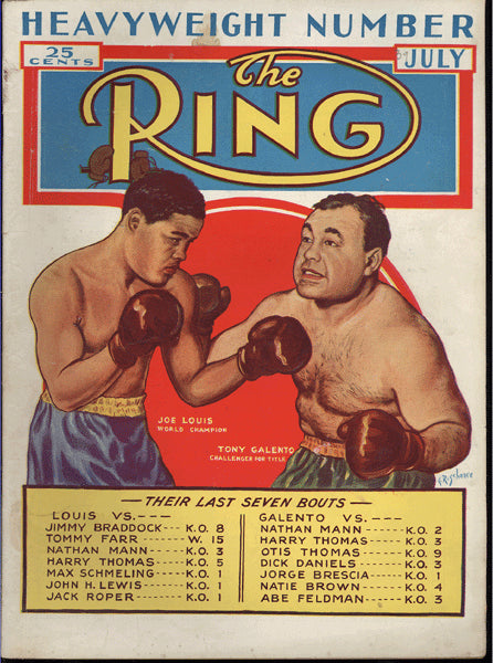RING MAGAZINE JULY 1939 – JO Sports Inc.