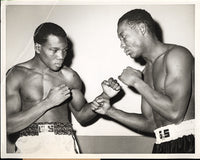 PARET, BENNY "KID"-FEDERICO THOMPSON WIRE PHOTO (1960-WEIGH IN)