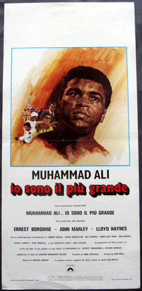 ALI, MUHAMMAD MOVIE POSTER (THE GREATEST-1977-ITALIAN VERSION)