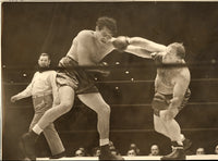 BAER, MAX-TONY GALENTO WIRE PHOTO (1940)