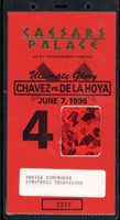 DE LA HOYA, OSCAR-JULIO CESAR CHAVEZ CREDENTIAL (1996)