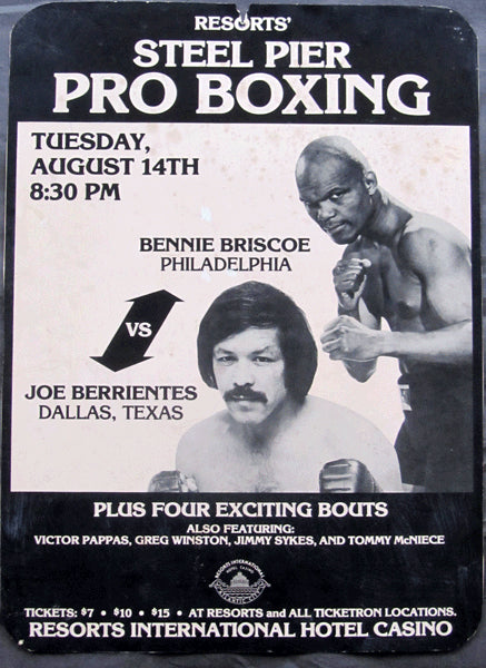 BRISCOE, BENNIE-JOE BERRIENTES ON SITE POSTER (1979)