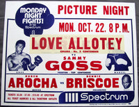 BRISCOE, BENNIE-RUBEN AROCHA ON SITE POSTER (1973)