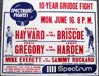 BRISCOE, BENNIE-STANLEY "KITTEN" HAYWARD ON SITE POSTER (1973)