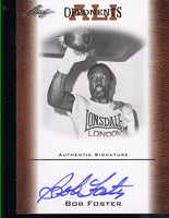 FOSTER, BOB SIGNED ALI OPPONENTS LEAF CARD (2010)